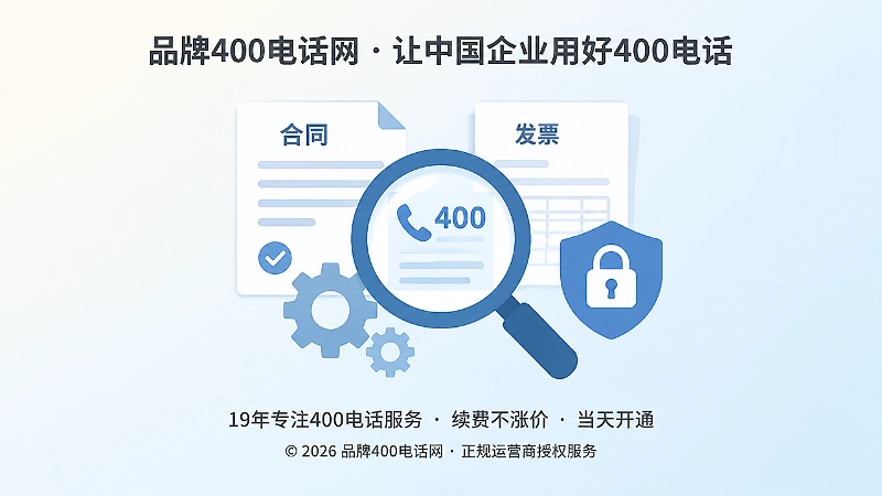 放大镜聚焦合同发票与后台权限的核验场景